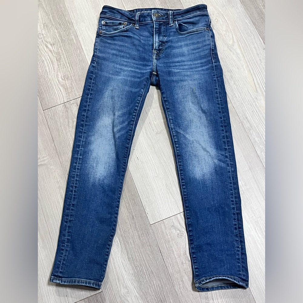 American Eagle Jeans Mens 28x28 Blue Airflex+ Straight Stretch Jean